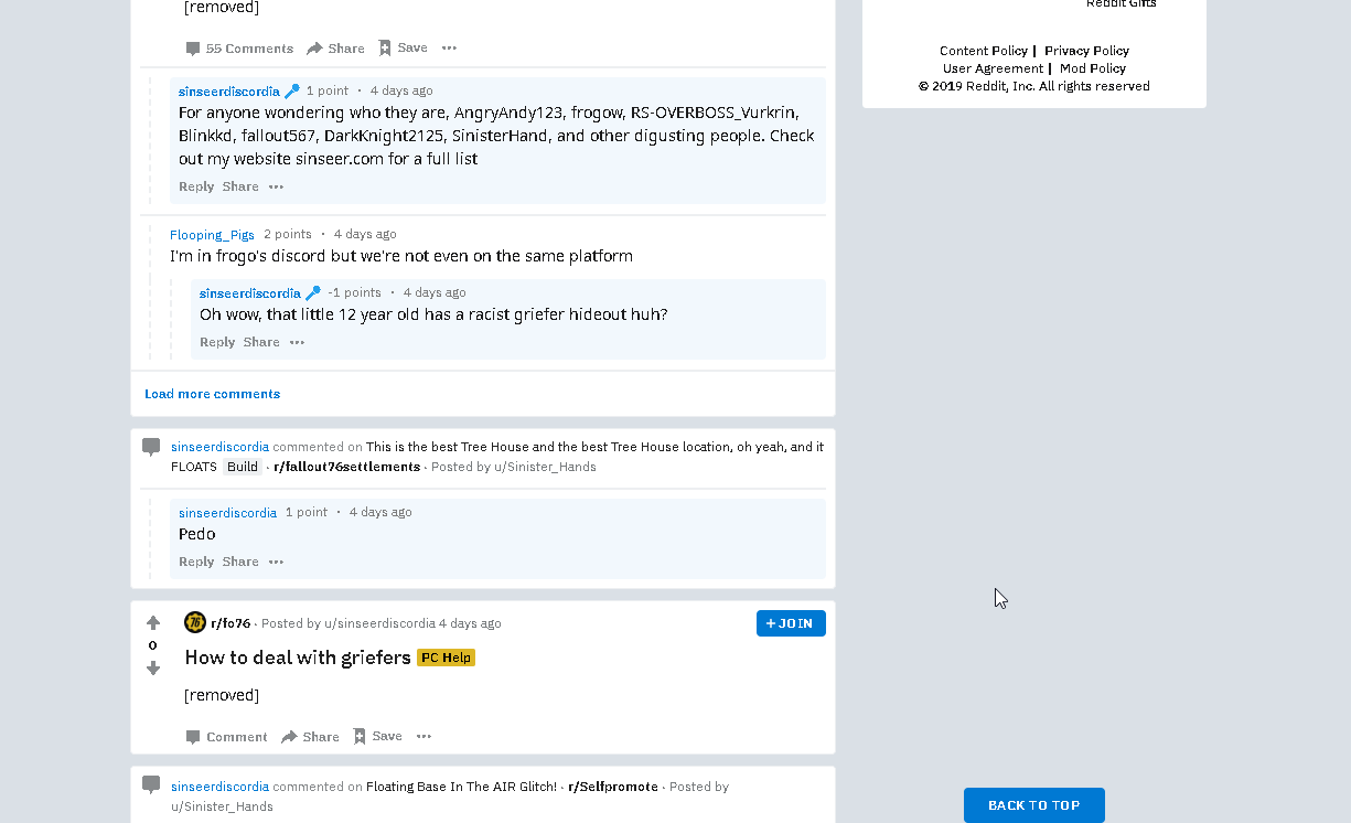 Trolls with fake reddit accounts I never, ever post on reddit. Hope