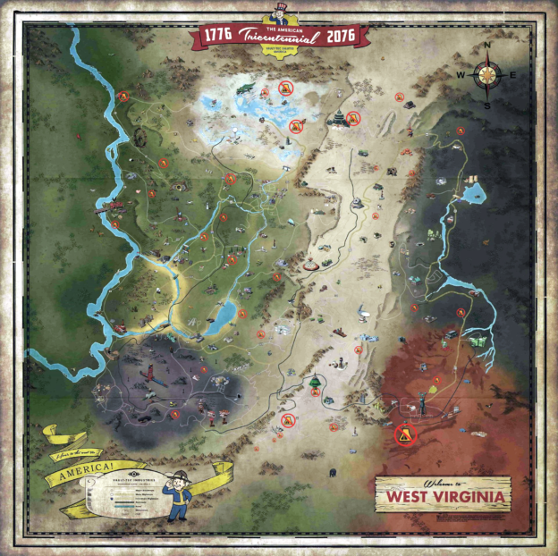 Fallout 76 - No-Camp Zones after Wastelanders DLC
